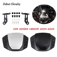Motorcycle Accessories for Honda CB650R CB 650R 2024-2025 Windshield CB 650R Front Windshield Motorc
