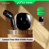 EV Home Panda - EV Charger 7kW 11kW  Wallbox Type 2 RFID Smart App LCD Screen IP55 Extended Warranty