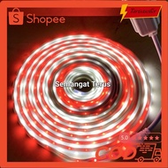 MERAH Red and White strip lights / decorative lights August 17 Red and White Lights Indonesian Flag 