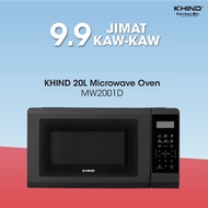 [Online Exclusive] KHIND Microwave Oven |  Ketuhar Gelombang Mikro (20L) MW2001D
