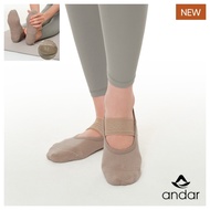 [ANDAR] Pilates Toe Socks Non-Slip Grip Yoga Socks Premium Korean Pilates Socks Exercise Sock Korean