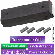 5Pcs Patch Antenna Transponder Coils TPL1183427-722J-720N 7.2mH ±5% Low Frequency Receiving Power In