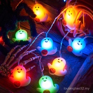 Halloween Ghost Festival Ghost Pumpkin Lantern led Lantern String Holiday Bar Atmosphere Decoration 