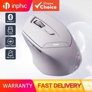 Inphic DR6 Tri-Mode Wireless Mouse Silent Rechargeable Ergonomic For Office Business PC Tablet