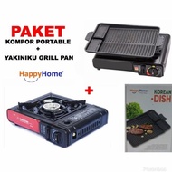 Ready| Paket Kompor Portable Bbq Yakiniku Grill Pan