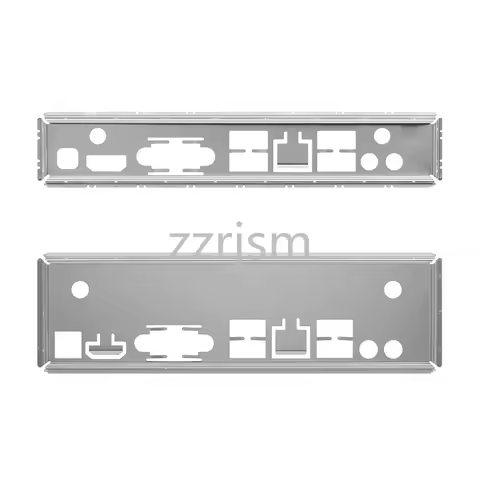 IO I/O Shield BackPlate for H410 H510 H610 T T2 TM ITX IPC Motherboard Full Height Half Height Bezel