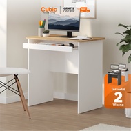 Cubic Meja Komputer Modern / Meja Kerja Rumah Minimalis / YAGI CT 80