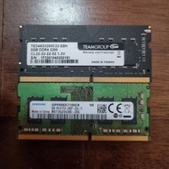 RAM SODIMM 4GB 8GB DDR4 2133 2400 2666 3200 Samsung Hynix Micron Crucial BIWIN Kingston Team