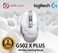 LOGITECH G502X PLUS LIGHTSPEED WIRELESS OPTICAL MOUSE WITH LIGHTFORCE HYBRID SWITCHED GAMING MOUSE G