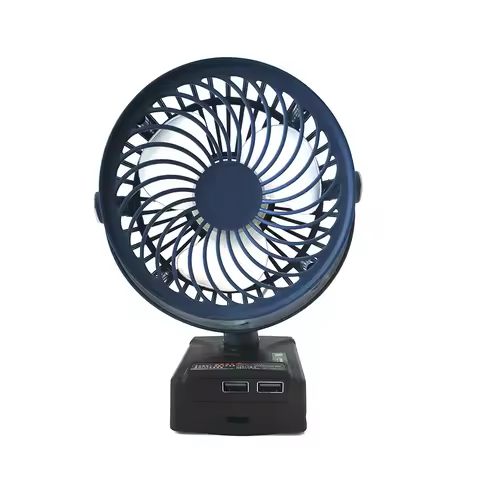 5inch 3 Leaves Mini Protable Fan Compatible with 18V Makita Battery Desktop Lithium Air Fan Practica