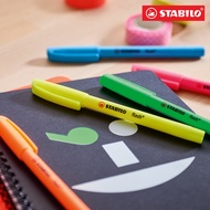 STABILO Flash Highlighter Pen Pocket Slim Marker Set School Office Stationery