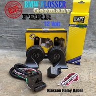 Klakson Keong Double Klakson BMW Flosser Original Germany 12 Volt Klakson Mobil Dan klakson Motor