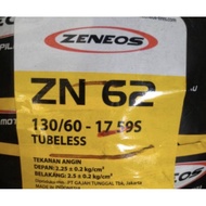 UX586 Ban Motor ZENEOS ZN62 130 60 Ring 17 Tubeless