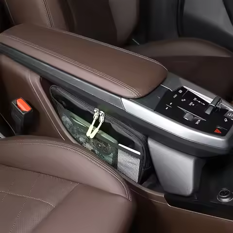 For BMW X1 iX1 U11 23-24 car center control lower layer multi-functional luggage storage bag organiz