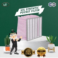 Air filter for HVAC system AC Filter/ HVAC Filter/ UIL Filter Filter/ - Synthetic Pocket Filter 24x2