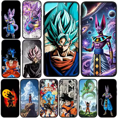 Protective Cover Beerus Dragons Gokus Balls Z for Huawei P30 P20 Mate 20 10 Pro Lite Y7A Y8S Y7 Y9 P