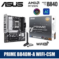 Asus PRIME-B840M-A-WIFI-CSM AM5 Mainboard - AMD 7000,8000,9000 Series Ready