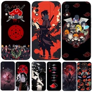 Case For TECNO SPARK 8 Silicon Phone Back Cover black tpu case Naruto Akatsuki Sasuke Sakura Itachi
