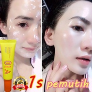 MORLAB - V10 Vitamin Glow Tone Up Cream With Idebenone 50 Ml Niacinamide Whitening VC Cream Lebih Ce