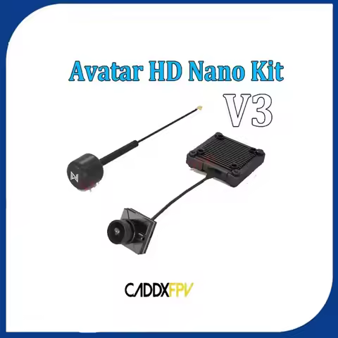 Tian Yue Caddx Walksnail Avatar HD Nano Kit V3 1080P/60FPS FOV160° with 32G Storage Built-in 9cm/14c