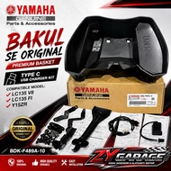 Original Yamaha LC135 V8 LC135 FI Y15ZR Premium Bakul Basket Type C USB Charger Kit BDK-F489A-10 Gen