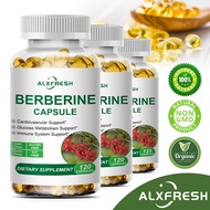 Berberine Capsule for Diabetes Blood Sugar Support Cholesterol Health Good Blood Pressure Supplement