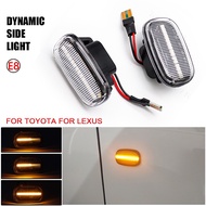 LED Dynamic Side Marker Lamp Turn Signal Light For Toyota Avensis Verso Carina Celina Corolla Camry 