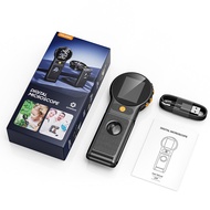 กล้องจุลทรรศน์ดิจิตอลแบบใช้มือถือสําหรับเด็กอัพเกรดกล้องจุลทรรศน์แบบพับได้ 1080P AF เลนส์ 2.0 นิ้วหน