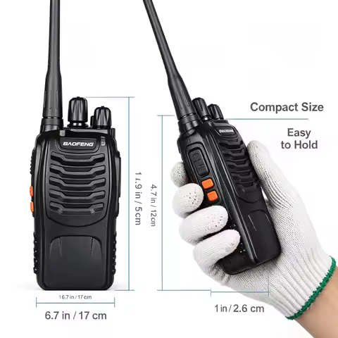 2Pcs Wholesale USB Charger Baofeng BF-888S 5km Long Range Walkie Talkie Two Way Radio BF 888S Channe