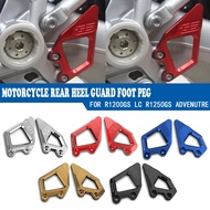 GS1250 GS1200 Motorcycle Accessories Rear Heel Guard Foot Peg Rest Protector For BMW R1200GS R1250GS