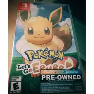 POKEMON LETS GO EEVEE NINTENDO SWITCH (USED)