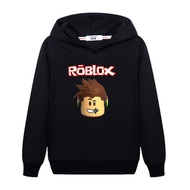 ✑▲ JolieBoutiques เสื้อกันหนาว มีฮู้ด ลาย ROBLOX สำหรับเด็กผู้ชาย