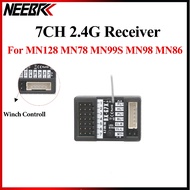 NEEBRC 7CH 2.4G Winch Controller Receiver Waterproof Radio System For RC Car MN128 MN78 MN99S MN98 M