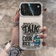 Creative Robot Suitable for Apple 17promax Phone Case New iPhone16 Set ipone15 Cartoon 14 Color Silv