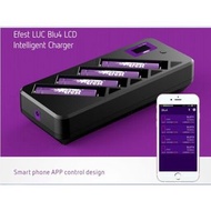 {MPower} Efest LUC Blu4 LCD Bluetooth Charger 智能 藍芽 充電器 ( 支援 手機 Android , IOS ) - 原裝行貨