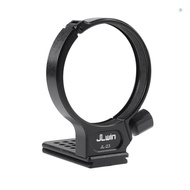 JLwin JL-23 82mm Tripod Mount Ring with 80mm Quick Release Plate 1/4in & 3/8in Threaded Holes Compat