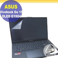【Ezstick】ASUS E1504 E1504FA 靜電式筆電LCD液晶螢幕貼 (可選鏡面或霧面)