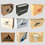 Shoe Gift Paper Bag (Can be customized with Logo, shop name) Paper Bag Gift Bag Goodies Bag