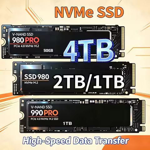 Original 980Pro 990Pro M.2 NVMe SSD 1TB 2TB 4TB PCIe 4.0 High Speed 7400MB/s Solid State Drive For L