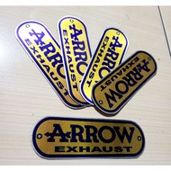 ARROW Exhaust Brand Emblem