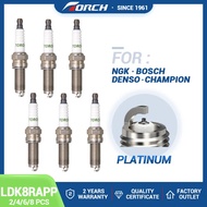 2-8PCS Double Platinum Candles Torch LDK8RAPP Replace for DONGFENG SFG15T 3707200-F00-00A 3707200F00