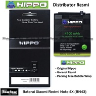 Baterai Hippo Xiaomi Redmi Note 4X Snapdragon BN43 Original Batre HP