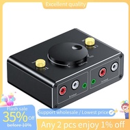 3.5mm to  Audio Switcher Bidrectional Switcher 1 in 2 Out or 2 in 1 Out Dual  to 3.5mm Splitter Swit