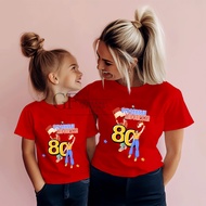 GF123/ Adult and children's t-shirts 24s short August 17, 2025, Indonesian Independence Day, 80 inde