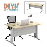 Standard Writing Table / Metal Leg Office Table / Meja Tulis Kaki Besi / Meja Pejabat