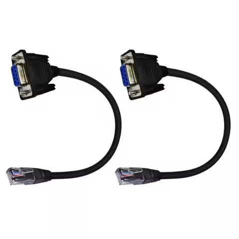 Y8AD Ethernet Consoles Cable RJ45 to RS232,DB9 9Pin Serial Port to RJ45 LAN Consoles