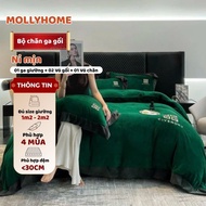 Set of 4 Thick and Warm Premium Soft Felt BeddingPiece Gives You Deeper and Better Sleep