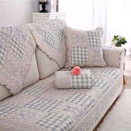 Campbell Home Collection - 日式拼布梳化墊 - 100%全棉 四季適用