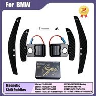 Magnetic Steering Wheel Shift Paddle For BMW F20 F30 M2 M3 M4 X5M X6M I5i 8 Carbon Fiber Shifter Pad
