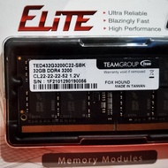 Ram Laptop Sodimm DDR4 32GB PC 3200 Team Elite | ram sodim ddr4 32 Gb